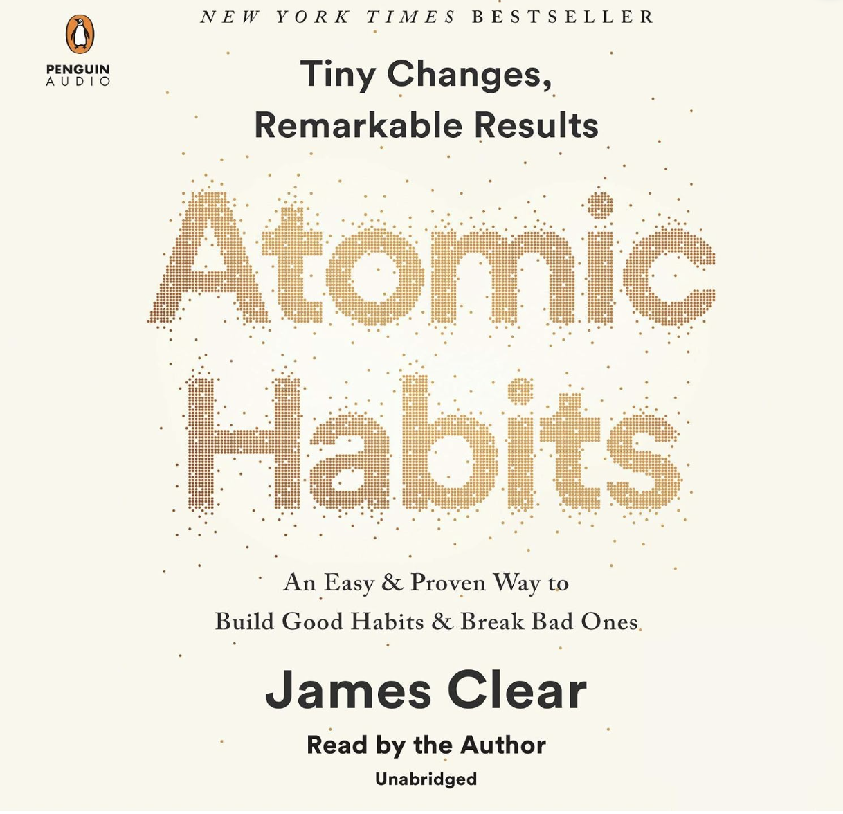 Atomic Habits by James Clear — book cover