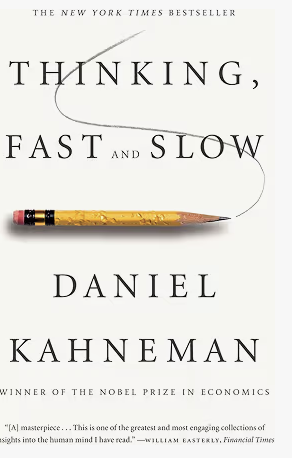 Thinking, Fast and Slow by Daniel Kahneman — book cover